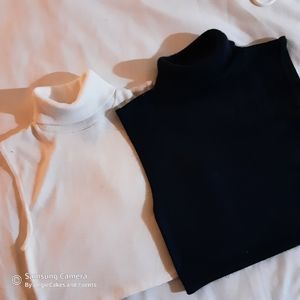 Outbreak women XL dicky turtleneck cropped sweater